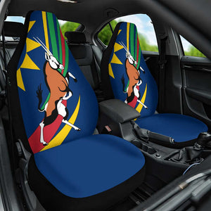 African Fish Eagle Namibia Car Seat Cover Gemsbok Supporters Style