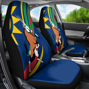 African Fish Eagle Namibia Car Seat Cover Gemsbok Supporters Style