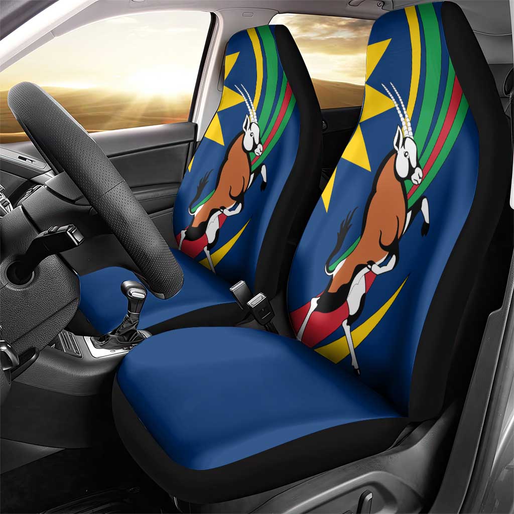 African Fish Eagle Namibia Car Seat Cover Gemsbok Supporters Style