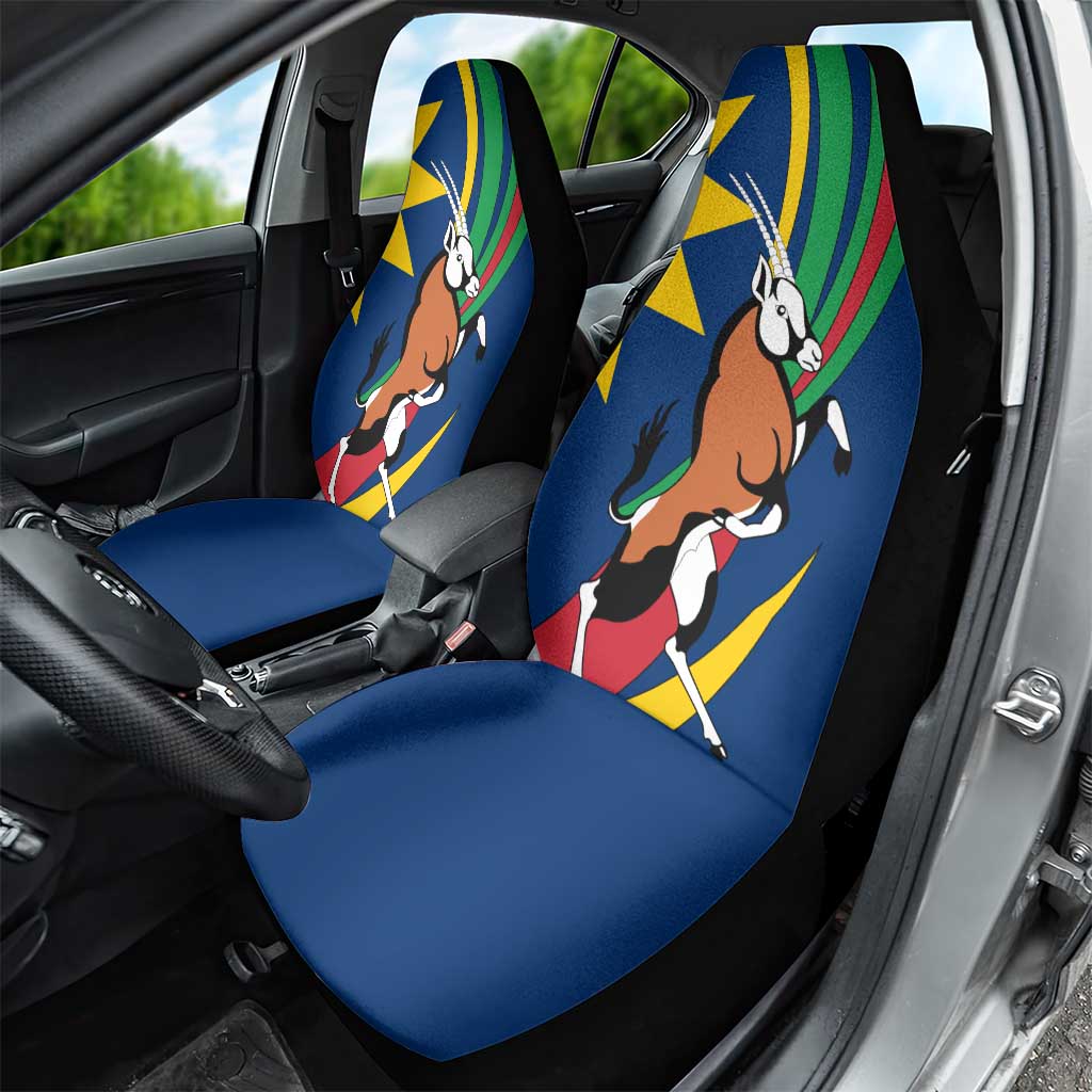 African Fish Eagle Namibia Car Seat Cover Gemsbok Supporters Style