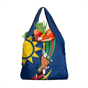 African Fish Eagle Namibia Grocery Bag Gemsbok Supporters Style