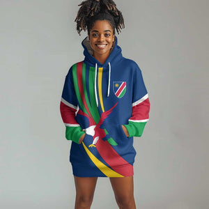 African Fish Eagle Namibia Hoodie Dress Gemsbok Supporters Style