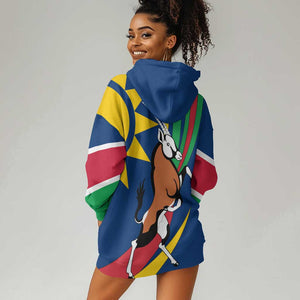 African Fish Eagle Namibia Hoodie Dress Gemsbok Supporters Style