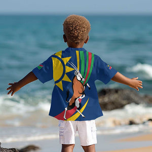 African Fish Eagle Namibia Kid Hawaiian Shirt Gemsbok Supporters Style