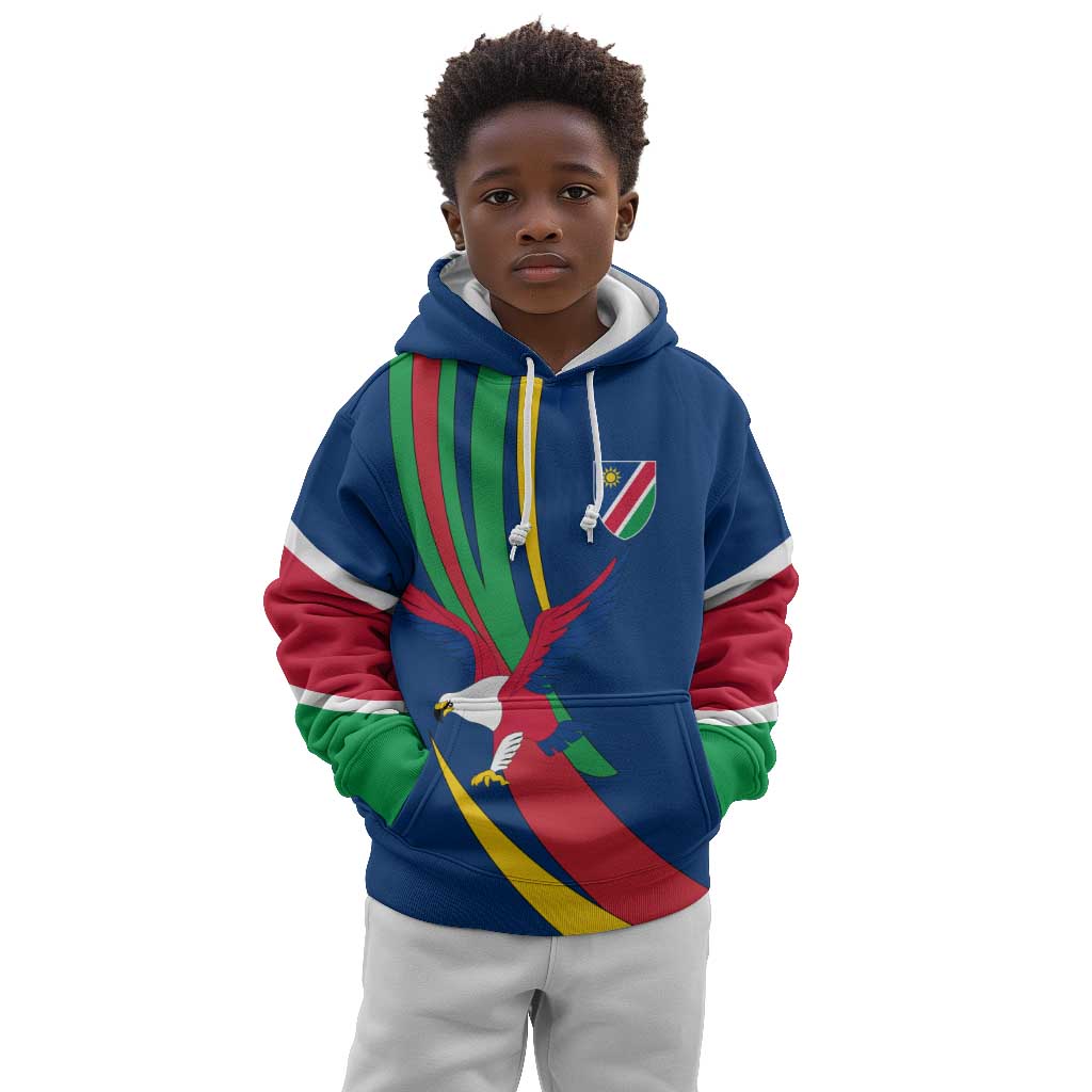 African Fish Eagle Namibia Kid Hoodie Gemsbok Supporters Style