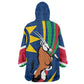 African Fish Eagle Namibia Kid Wearable Blanket Hoodie Gemsbok Supporters Style
