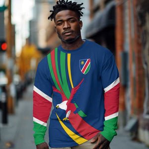 African Fish Eagle Namibia Long Sleeve Shirt Gemsbok Supporters Style