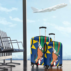 African Fish Eagle Namibia Luggage Cover Gemsbok Supporters Style