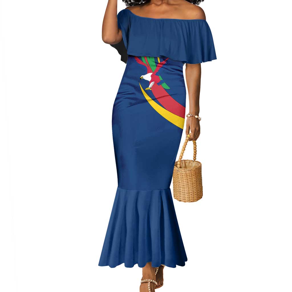 African Fish Eagle Namibia Mermaid Dress Gemsbok Supporters Style