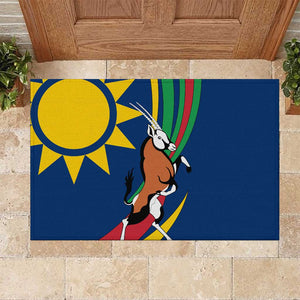 African Fish Eagle Namibia Rubber Doormat Gemsbok Supporters Style