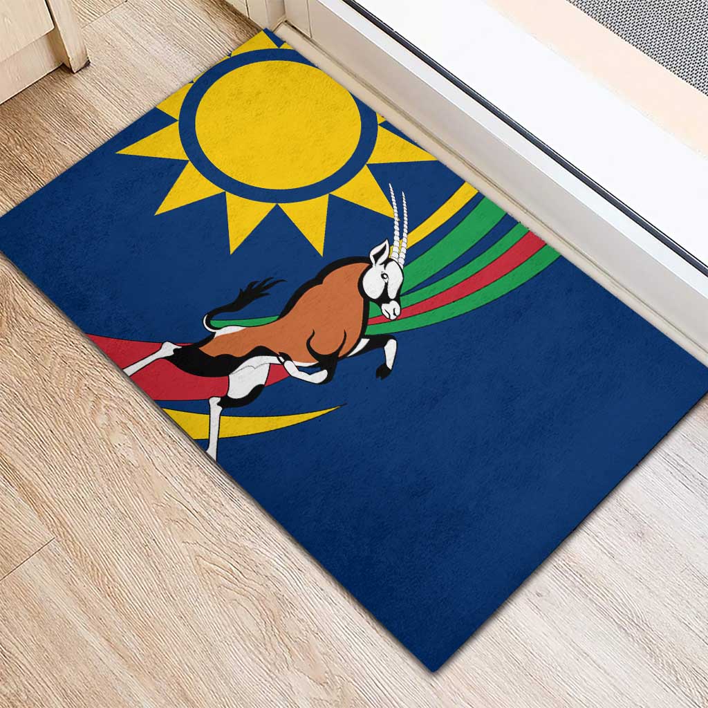 African Fish Eagle Namibia Rubber Doormat Gemsbok Supporters Style