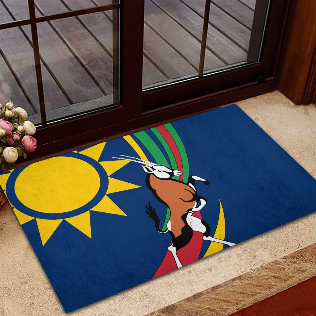 African Fish Eagle Namibia Rubber Doormat Gemsbok Supporters Style