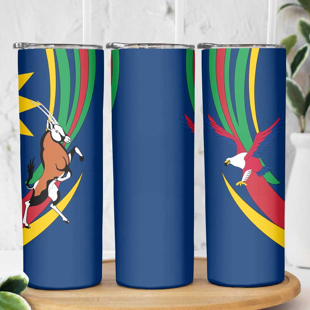 African Fish Eagle Namibia Skinny Tumbler Gemsbok Supporters Style
