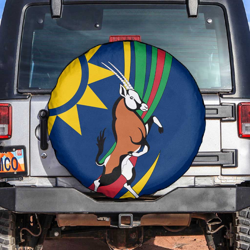 African Fish Eagle Namibia Spare Tire Cover Gemsbok Supporters Style