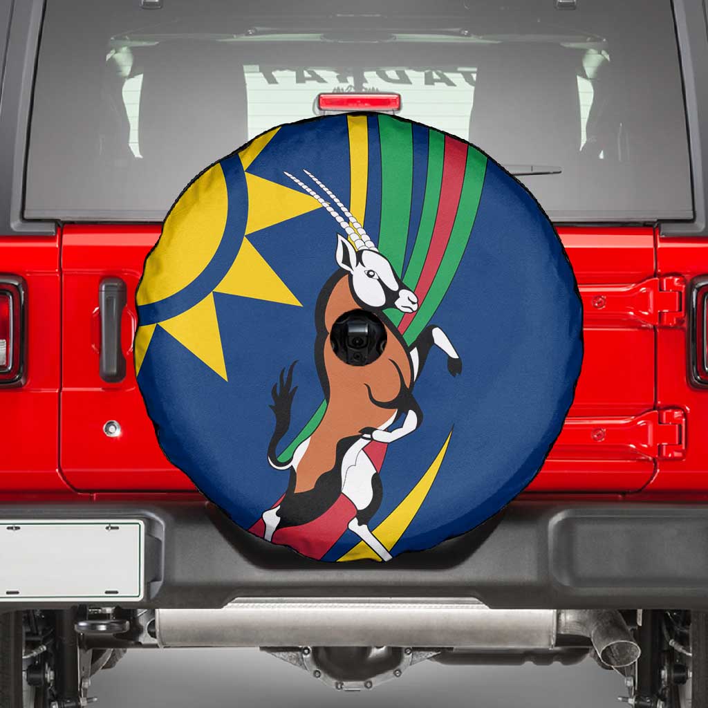 African Fish Eagle Namibia Spare Tire Cover Gemsbok Supporters Style