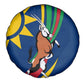 African Fish Eagle Namibia Spare Tire Cover Gemsbok Supporters Style