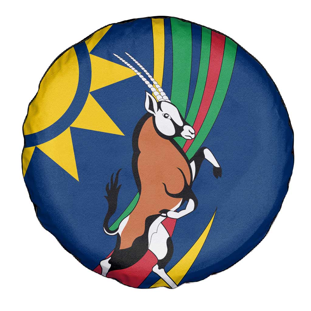 African Fish Eagle Namibia Spare Tire Cover Gemsbok Supporters Style