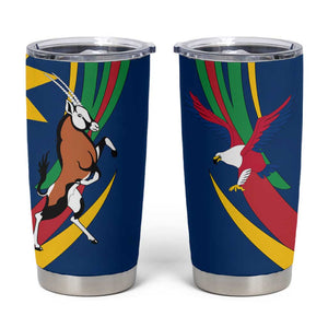 African Fish Eagle Namibia Tumbler Cup Gemsbok Supporters Style