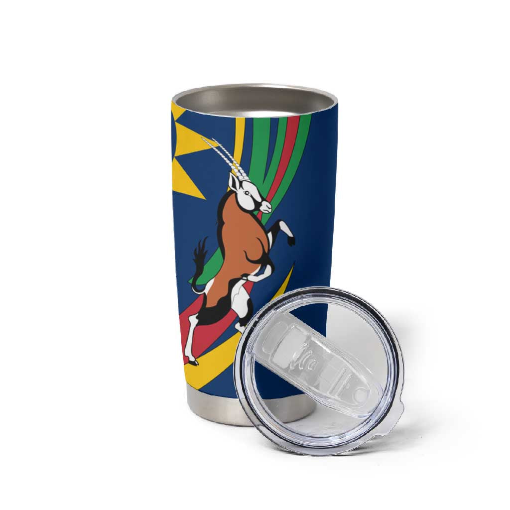African Fish Eagle Namibia Tumbler Cup Gemsbok Supporters Style