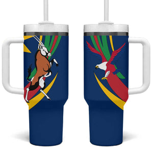 African Fish Eagle Namibia Tumbler With Handle Gemsbok Supporters Style