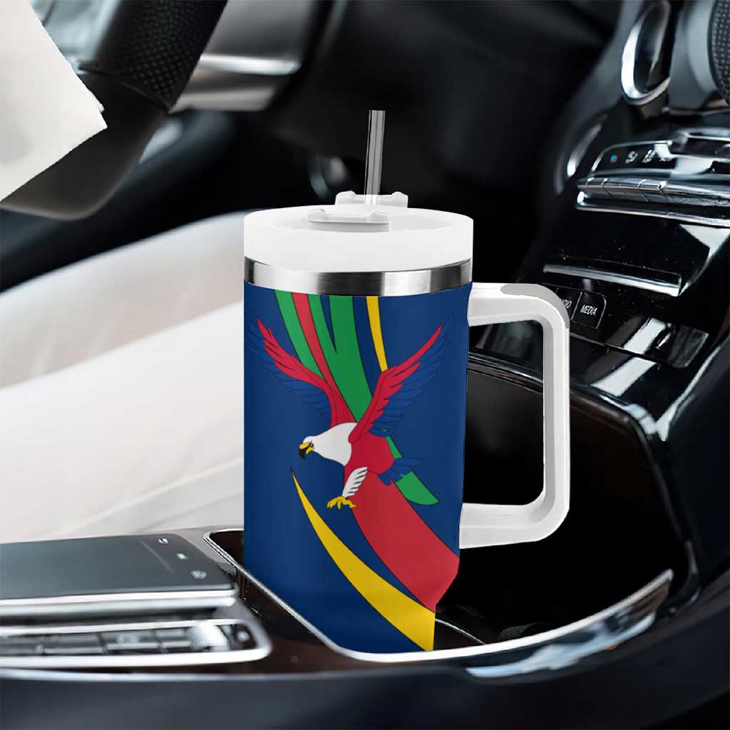 African Fish Eagle Namibia Tumbler With Handle Gemsbok Supporters Style