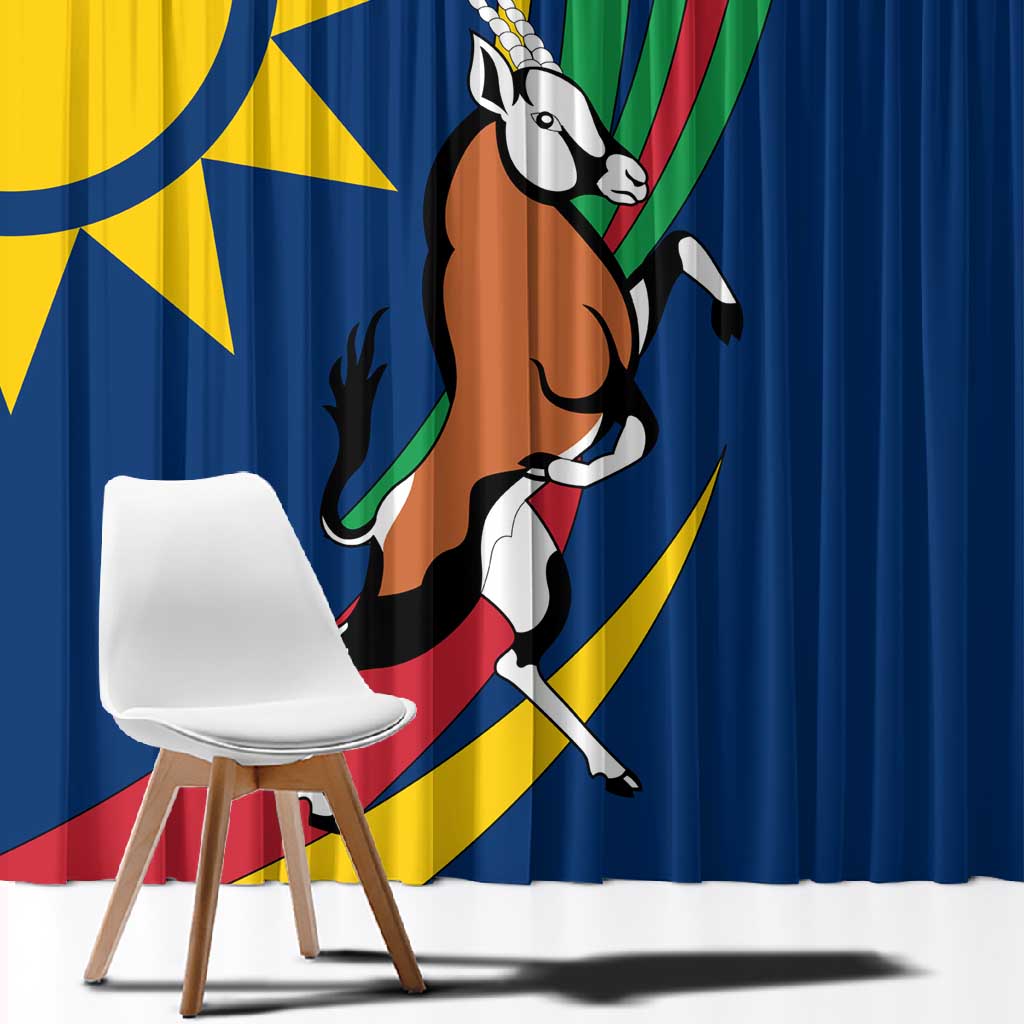 African Fish Eagle Namibia Window Curtain Gemsbok Supporters Style