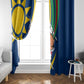 African Fish Eagle Namibia Window Curtain Gemsbok Supporters Style