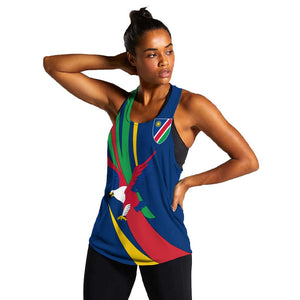 African Fish Eagle Namibia Women Racerback Tank Gemsbok Supporters Style