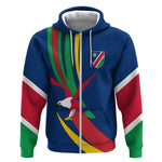 African Fish Eagle Namibia Zip Hoodie Gemsbok Supporters Style