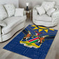Namibia Yellow Sun Area Rug Sporty Style with Traditional Patterns