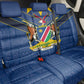 Namibia Yellow Sun Back Car Seat Cover Sporty Style with Traditional Patterns