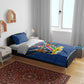 Namibia Yellow Sun Bedding Set Sporty Style with Traditional Patterns