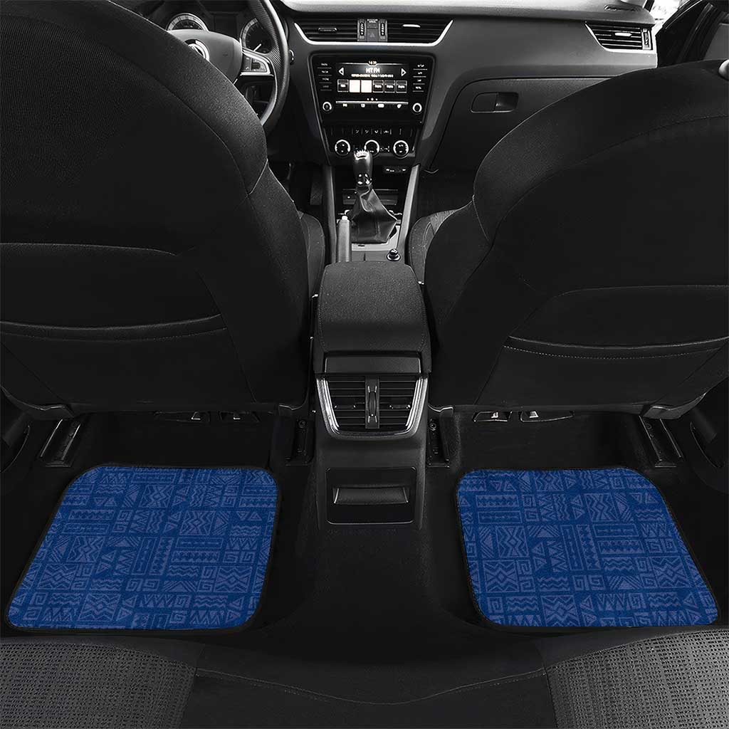 Namibia Yellow Sun Car Mats Sporty Style with Traditional Patterns