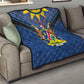 Namibia Yellow Sun Quilt Sporty Style with Traditional Patterns