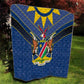 Namibia Yellow Sun Quilt Sporty Style with Traditional Patterns