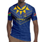 Namibia Yellow Sun Rugby Jersey Sporty Style with Traditional Patterns