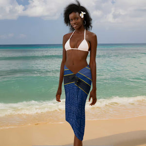 Namibia Yellow Sun Sarong Sporty Style with Traditional Patterns