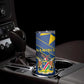 Namibia Yellow Sun Skinny Tumbler Sporty Style with Traditional Patterns