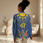 Namibia Yellow Sun Women Casual Shirt Sporty Style with Traditional Patterns