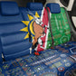 Namibia Gemsbok Back Car Seat Cover Flag Design with African Patterns