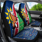 Namibia Gemsbok Car Seat Cover Flag Design with African Patterns