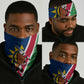 Namibia Gemsbok Neck Gaiter Flag Design African Patterns TS04