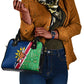 Namibia Gemsbok Shoulder Handbag Flag Design with African Patterns