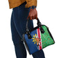 Namibia Gemsbok Shoulder Handbag Flag Design with African Patterns