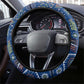 Namibia Gemsbok Steering Wheel Cover Flag Design with African Patterns