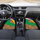 Afro Namibia Map Car Mats National Emblem and Cultural Motif Design