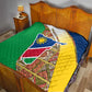 Afro Namibia Map Quilt National Emblem and Cultural Motif Design