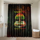 Black History Tree of Knowledge Bathroom Set Pan-African Afrocentric Drip Art Illustration