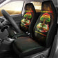 Black History Tree of Knowledge Car Seat Cover Pan-African Afrocentric Drip Art Illustration