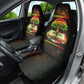 Black History Tree of Knowledge Car Seat Cover Pan-African Afrocentric Drip Art Illustration
